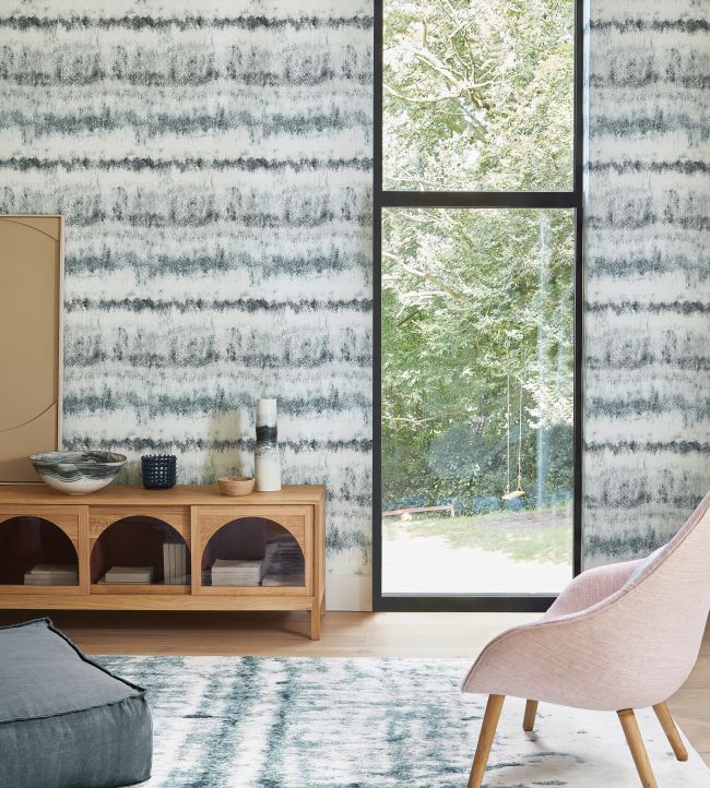 Ombre Room Wallpaper - Gray