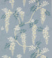 Grayshott Wallpaper - Blue - Colefax & Fowler