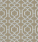 Alston Trellis Embroidery Fabric - Brown 