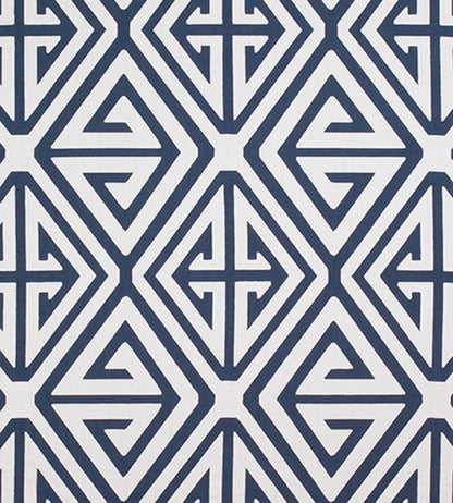 Demetrius Applique Fabric - Blue 