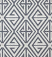 Demetrius Applique Fabric - Gray 