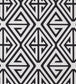 Demetrius Applique Fabric - Black 