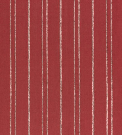 Nolan Stripe Fabric - Red 