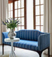 Nolan Stripe Room Fabric - Blue