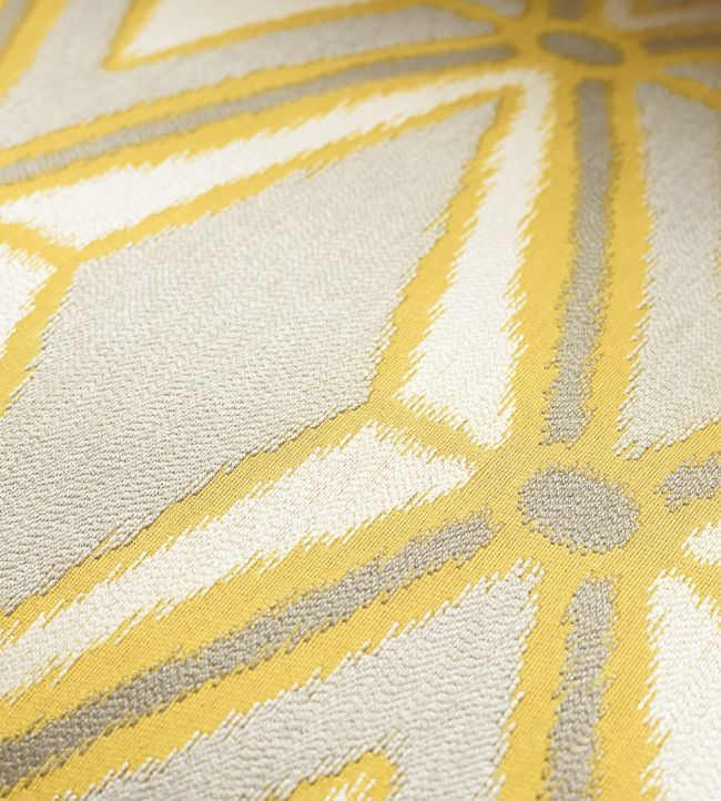 Malabar Ikat Room Fabric 2 - Yellow