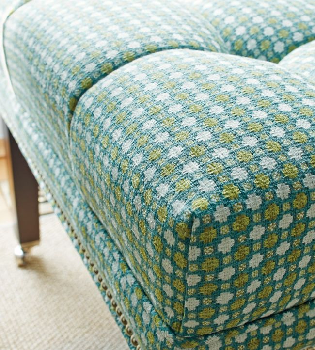 Maximillian Room Fabric - Green