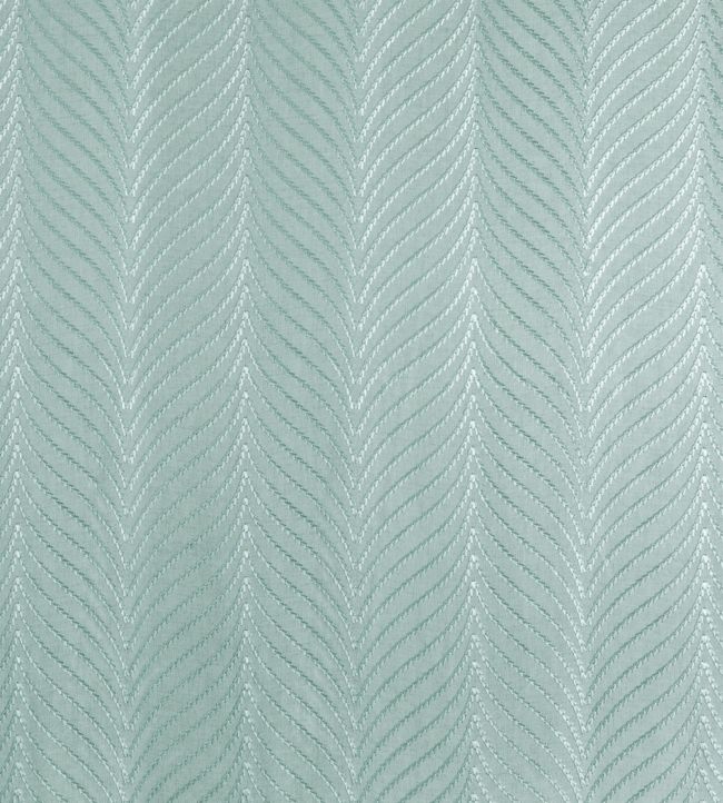 Clayton Herringbone Embro Fabric - Blue 