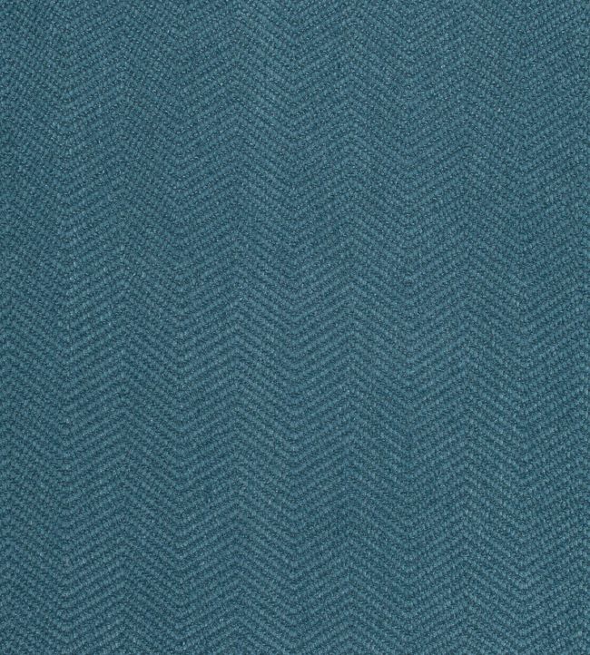 Dalton Herringbone Fabric - Teal