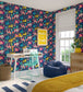 Samba Safari Nursey Room Wallpaper - Multicolor