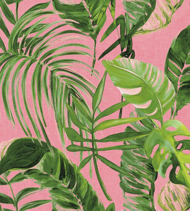 Palmera Wallpaper - Pink