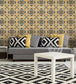 Maghreb Tile Room Wallpaper - Sand