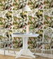 Magnolia Room Wallpaper - Green