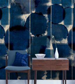 Indigo Marvel Room Wallpaper - Blue