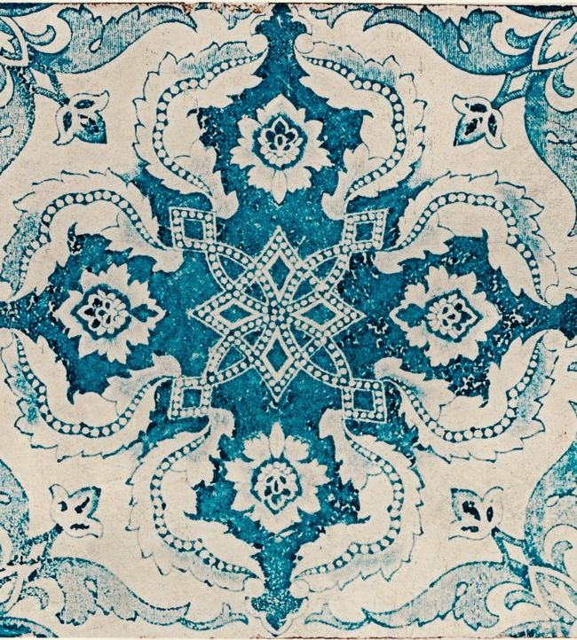 Longwy Wallpaper - Teal