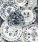 Delftware Wallpaper - Gray