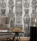 Egyptian Columns Wallpaper 2 - Gray