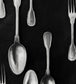 Cutlery Wallpaper - Gray