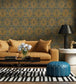 Kaftan Room Wallpaper - Yellow