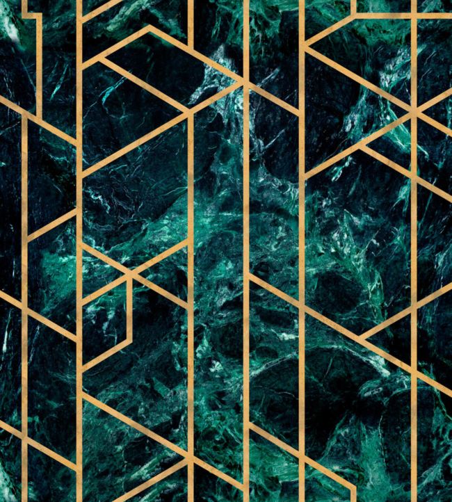 Gramercy Wallpaper - Green