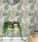 Light Corals Room Wallpaper - Green