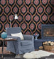 Ottoman  Room Wallpaper - Blue