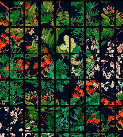 Japanese Garden Wallpaper - Green