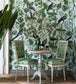 La Voliere Room Wallpaper - Green