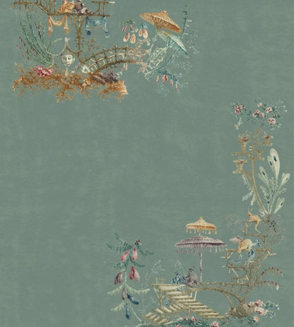 Chinoserie Wallpaper - Gray