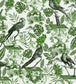 La Voliere Wallpaper - Green