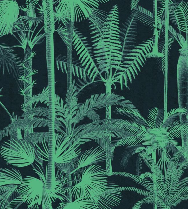 Palmera Cubana Wallpaper - Green 