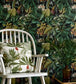 Figs And Dates Room Wallpaper - Green