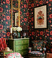 Folk Szekely Room Wallpaper - Red