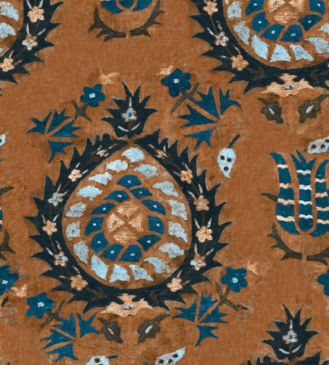 Flourish Wallpaper - Brown