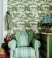 Grand Prix Room Wallpaper - Green