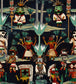 Hopi Spirit Nursey Wallpaper - Green