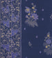 Korond Floral Wallpaper - Blue