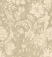 Flowery Ornament Wallpaper - Cream