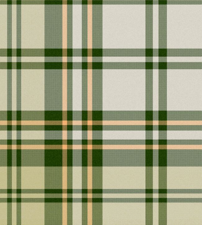 Chesterfield Plaid Wallpaper - Green