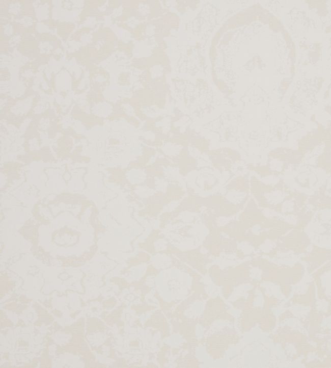 Agra Wallpaper - White