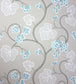 Shiraz Wallpaper - Silver