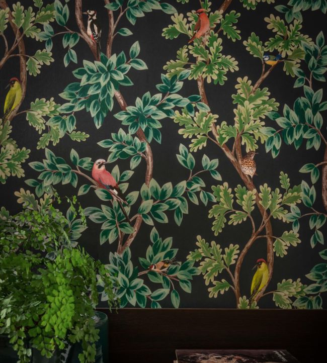 Netherfield Room Wallpaper 2 - Green