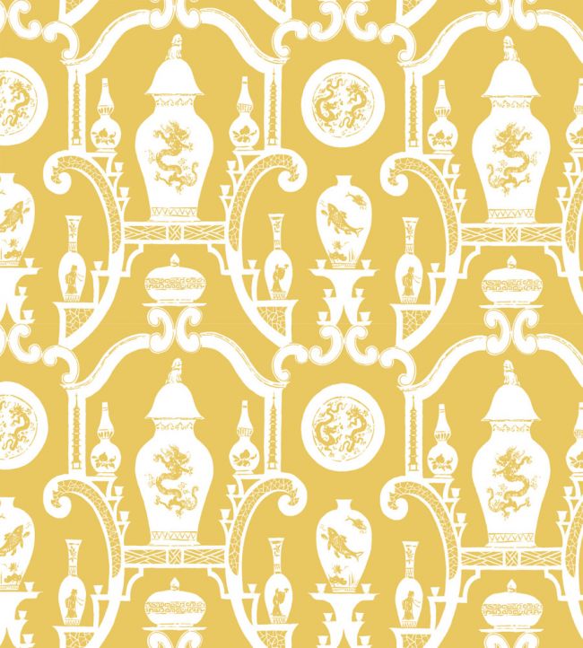 Cathay Wallpaper - Yellow