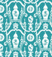 Cathay Wallpaper - Teal