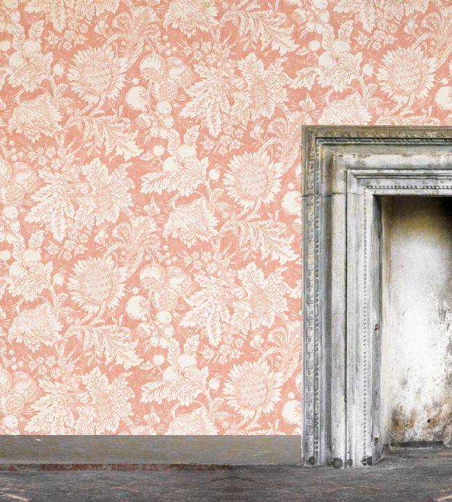 Garthwaite Room Wallpaper - Pink