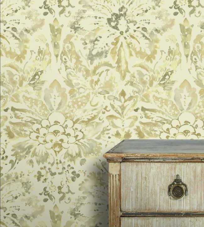 Venezia Room Wallpaper - Green