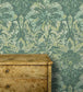 Venezia Room Wallpaper - Green